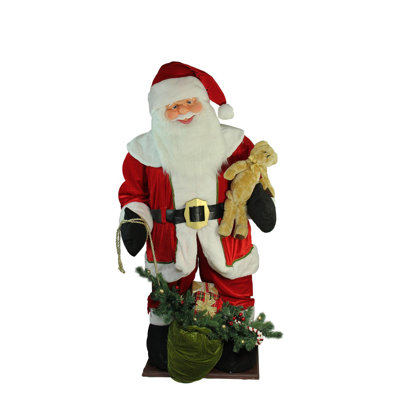 life size stuffed santa